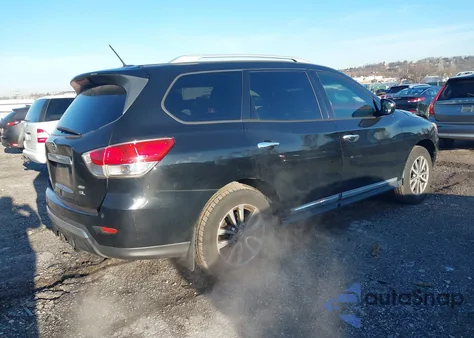 2014 Nissan Pathfinder Sl z USA, uszkodzony, nr VIN 5N1AR2MM0EC630055